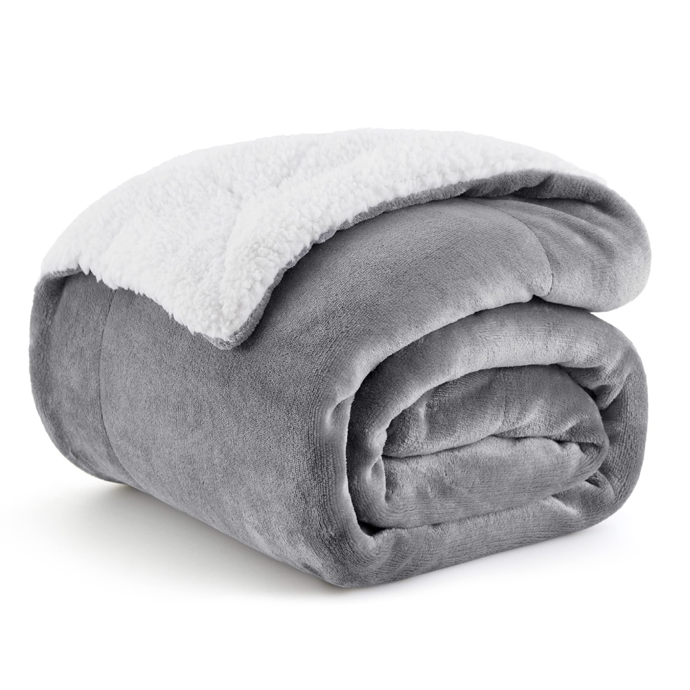 Bedsure Sherpa Fleece Blanket